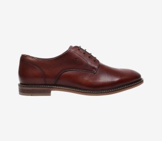 Arrow Men's Me. Brown Leather Lace Up Shoes
